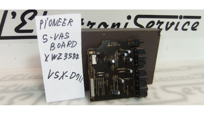 Pioneer XWZ3522 S-VHS input board